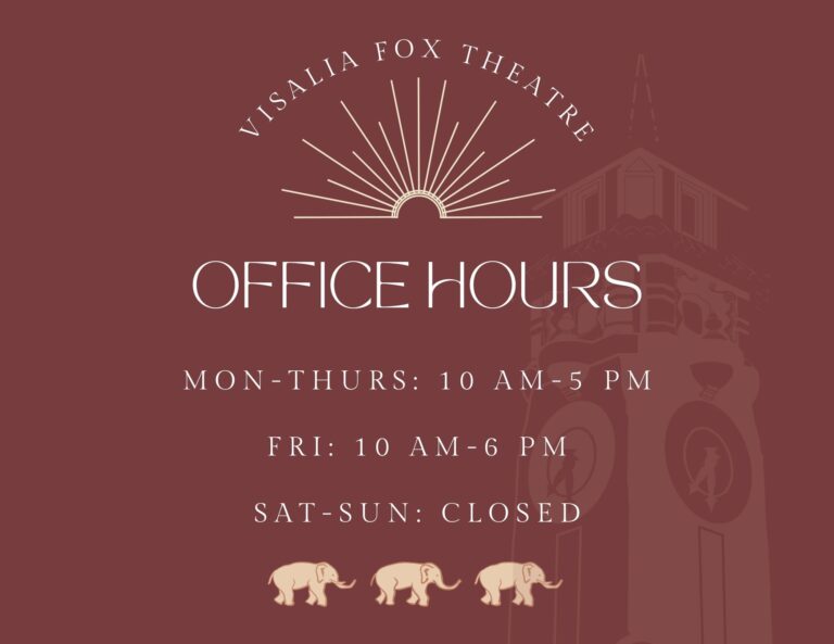 Office Hours M-TH 10-5, F 10-6